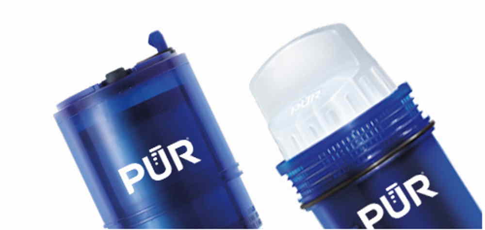pur water filter light