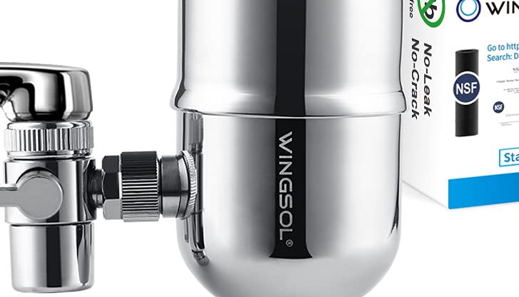 wingsol faucet water filter review