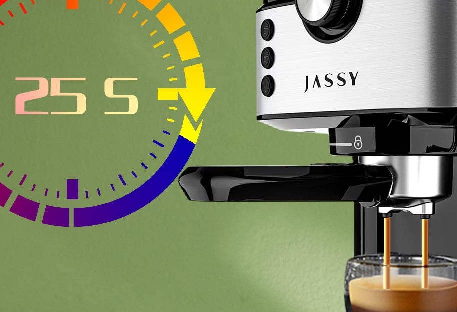 jassy espresso machine latte quality