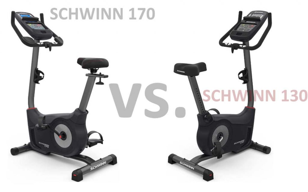 Schwinn 130 & 170 upright exercise bike comparison