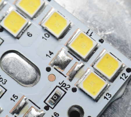 LEDs are used in electronic devices